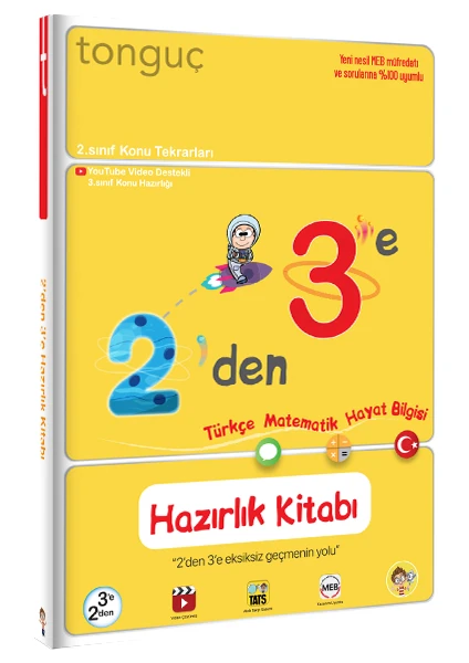 Tonguç Akademi 2. Sınıfdan 3 e Hazırlık Kitabı