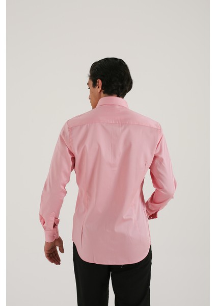 Slım Fit Saten Uzun Kol Erkek Gömlek fiyatları