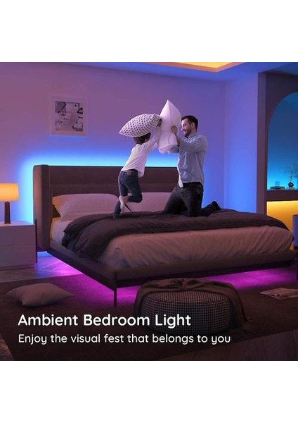 Geliştirilmiş Çok Renkli Rgb LED Işıkları ile LED Işıklar, Aile Odası Mutfaklarda Kullanılan Uzaktan Kumanda Dolabı Dekorasyonu ile LED Işıkları (Yurt Dışından) modelleri