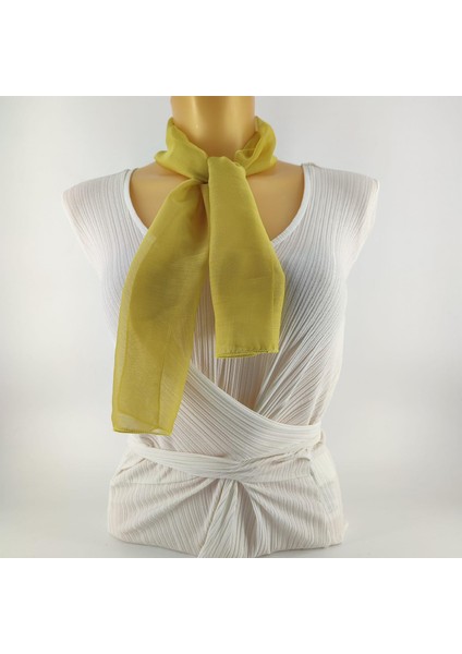 Paredora Citron Kısa Fular