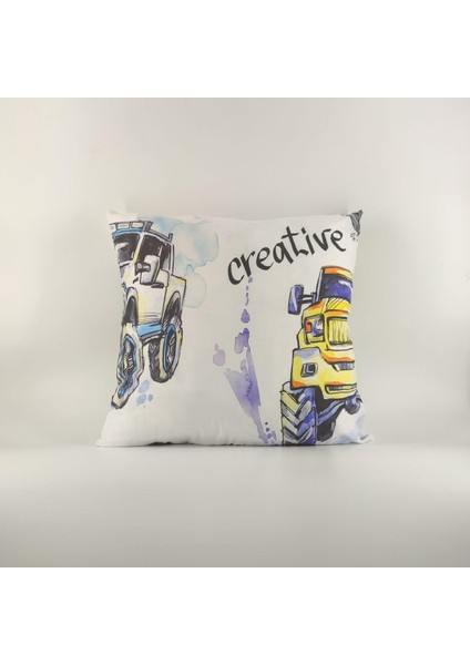 Paredora Creative Truck Kırlent Kılıfı