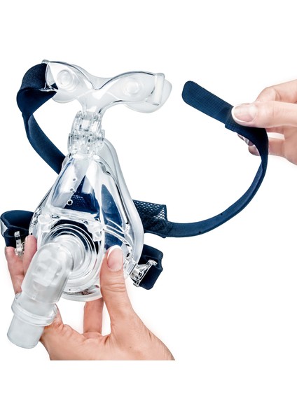 Silikon Tam Yüz (Oranazal) Cpap Maskesi