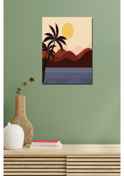 30X40 Manzara Illustration Tablo