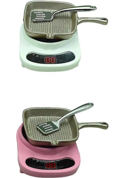 2sets 1:12 Dollhouse Minyatür Yaşam Sahnesi Mutfak Için Oyuncak Oyuncak (Yurt Dışından)