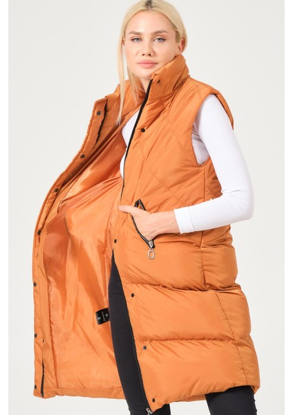 Z6743 Dewberry Bayan Yelek-Camel fırsatları