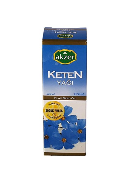 Keten Yağı 50 cc