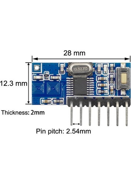 RX480-E 4 Kanal 433MHZ Rf Alıcı