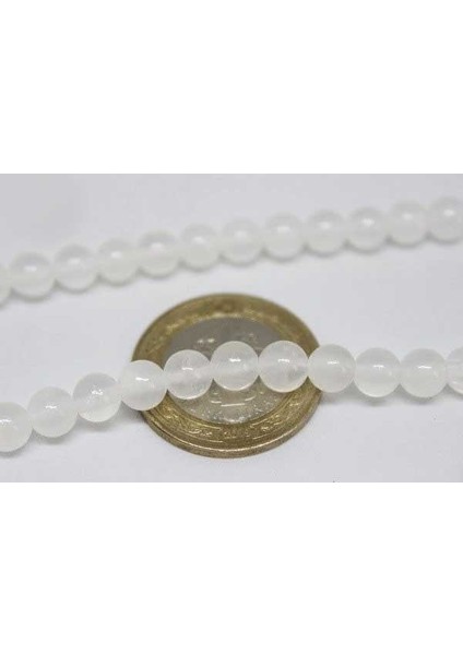 Selenit Taşı Dizi 8mm fiyatları