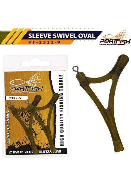 2322-9 Sleeve Swivel Oval