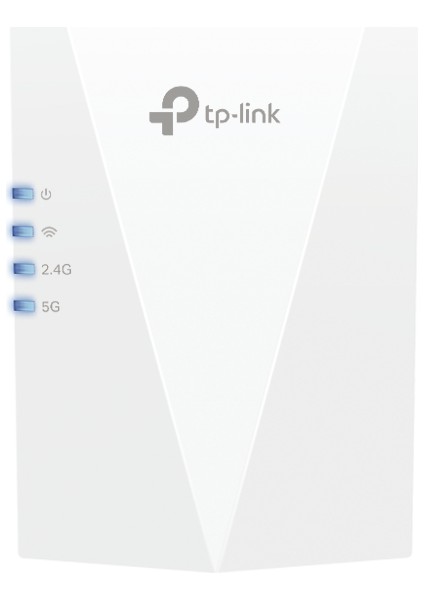 TP-Link RE500X, AX1500 Mbps, Geniş Bant/Wi-Fi Genişletici, 1 Gigabit Bağlantı Noktası ile Güçlendirici/Hotspot, Dahili Erişim Noktası Modu, Wi-Fi 6 Menzil Genişletici