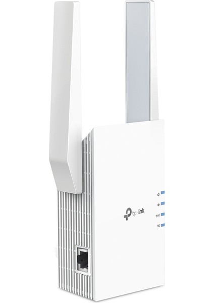 TP-Link RE705X, AX3000 Mbps, Geniş Bant/Wi-Fi Genişletici, 1 Gigabit Bağlantı Noktalı Wi-Fi Güçlendirici/Hotspot, 160 MHz Kanallar, Dahili Access Point Modu, Wi-Fi 6 Menzil Genişletici