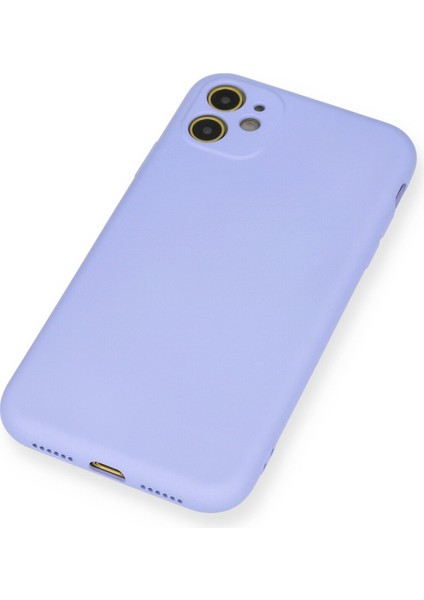 iPhone 11 Kılıf Nano Içi Kadife Silikon - Lila fiyatları