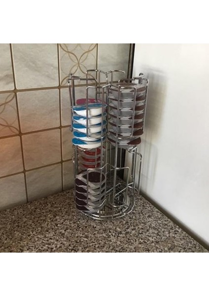 Basit Stil Dönen Kapsül Kahve Pods Tutucu Depolama Rafı (Yurt Dışından) fiyatları