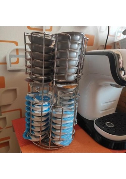 Basit Stil Dönen Kapsül Kahve Pods Tutucu Depolama Rafı (Yurt Dışından) fırsatları