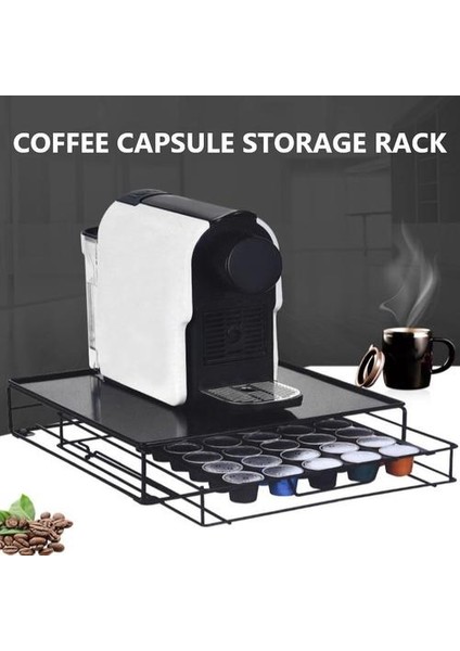 40 Pods Kahve Çekmeceleri Kapsül Tutucu Depolama Standı (Yurt Dışından)