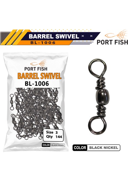 BL-1006 Fırdöndü Gross Black 5 (1/0)