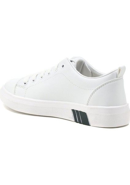 Tina Beyaz Yeşil Kadın Sneaker Ayakkabı