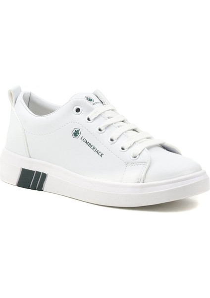 Tina Beyaz Yeşil Kadın Sneaker Ayakkabı