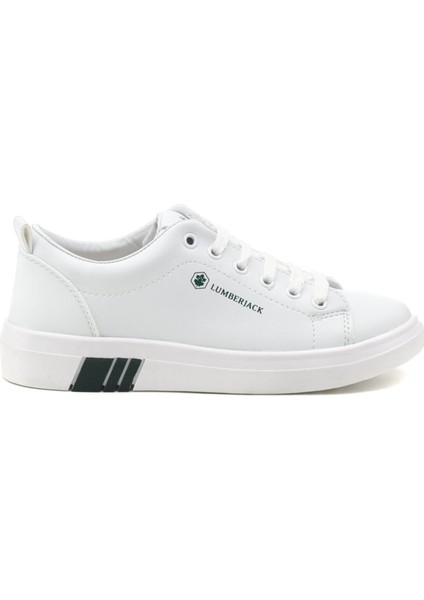 Tina Beyaz Yeşil Kadın Sneaker Ayakkabı