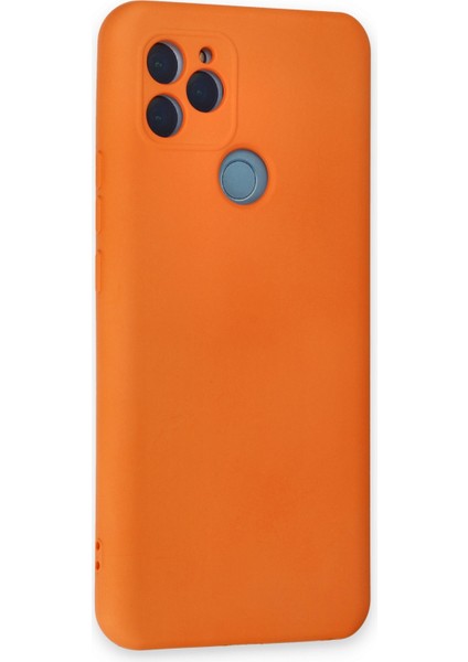 Happycase General Mobile Gm 22 Kılıf Nano Içi Kadife  Silikon - Turuncu