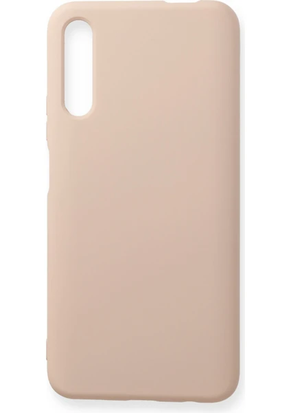 Happycase Huawei P Smart Pro / Y9S Kılıf Nano Içi Kadife  Silikon - Pudra