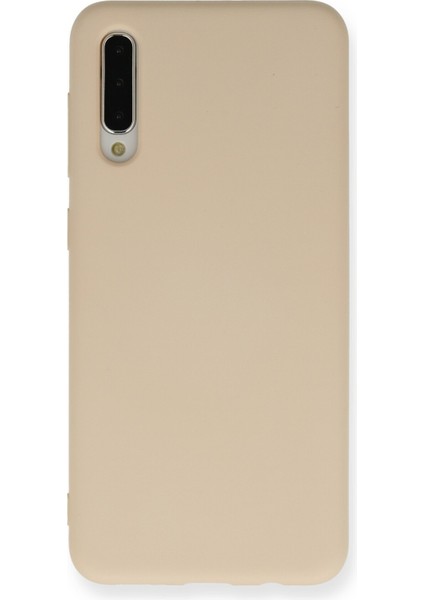 Happycase Samsung Galaxy A50 Kılıf Nano Içi Kadife  Silikon - Kemik