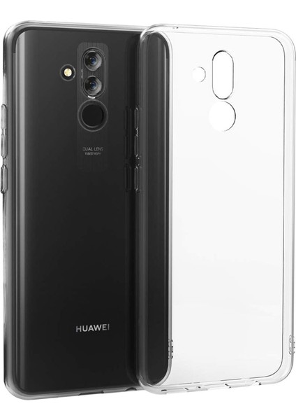 Huawei Mate 20 Lite Kılıf Lüx Şeffaf Silikon