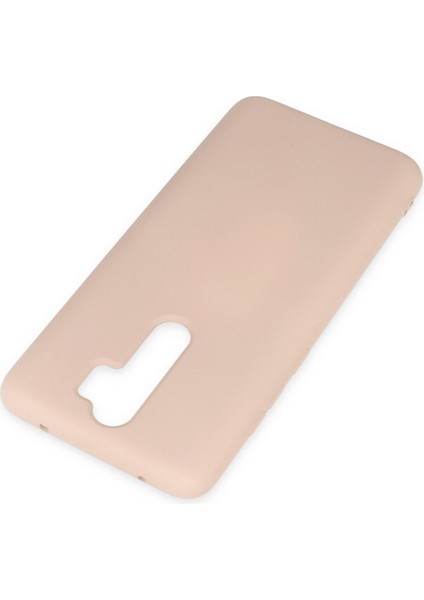 Xiaomi Redmi Note 8 Pro Kılıf Nano Içi Kadife Silikon - Pudra