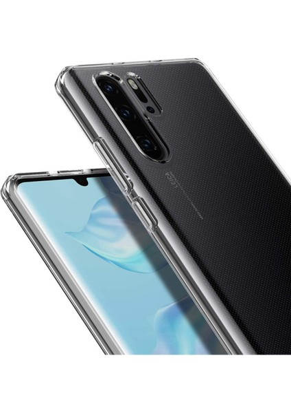 Huawei P30 Pro Kılıf Lüx Şeffaf Silikon - Şeffaf