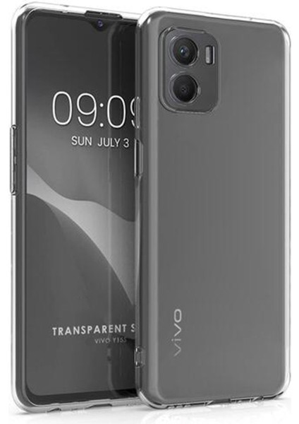 Vivo Y15S Kılıf Lüx Şeffaf Silikon