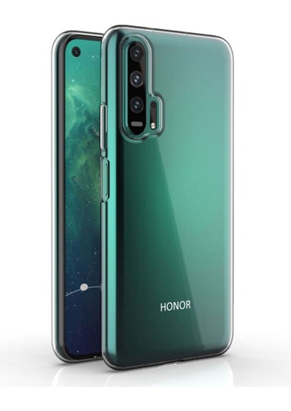Huawei Honor 20 Kılıf Lüx Şeffaf Silikon