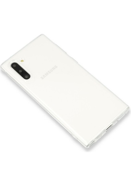 Samsung Galaxy Note 10 Kılıf Lüx Şeffaf Silikon