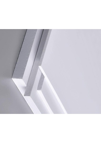 5mm Beyaz Dekota Levha Pvc Foam Foreks Levha Maket Malzemesi