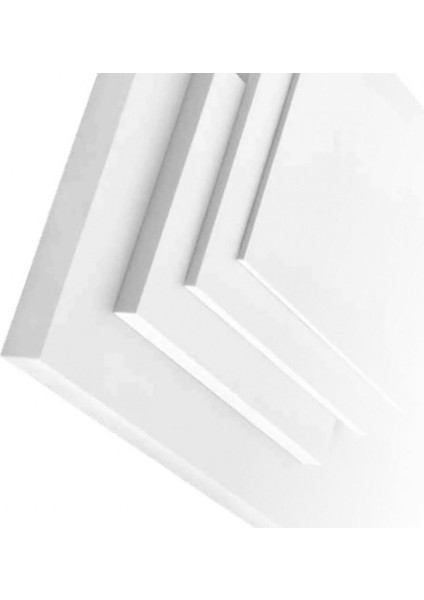 5mm Beyaz Dekota Levha Pvc Foam Foreks Levha Maket Malzemesi