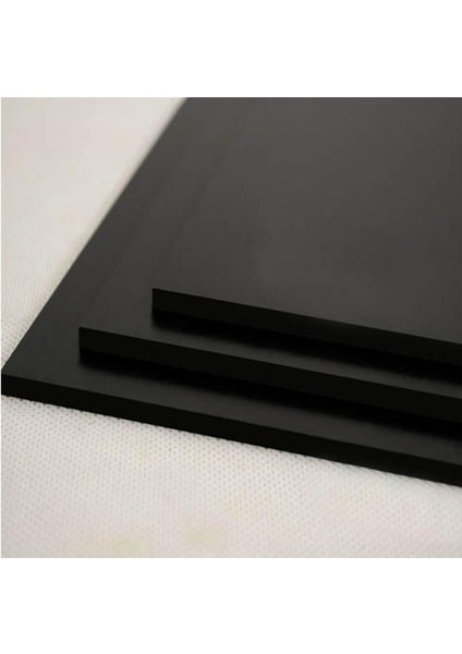 9mm Siyah Dekota Levha Pvc Foam Foreks Levha Maket Malzemesi