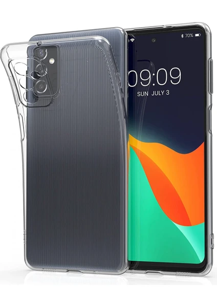 Happycase Samsung Galaxy M52 5g Kılıf Lüx Şeffaf Silikon