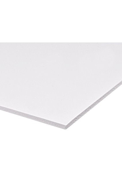 3mm Beyaz Dekota Levha Pvc Foam Foreks Levha Maket Malzemesi