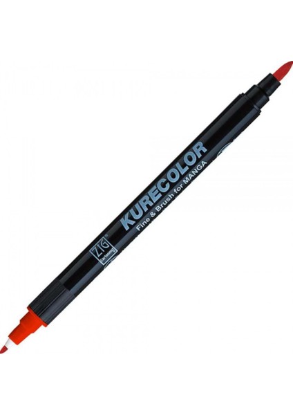 Kurecolor Fine & Brush For Manga - Red 218