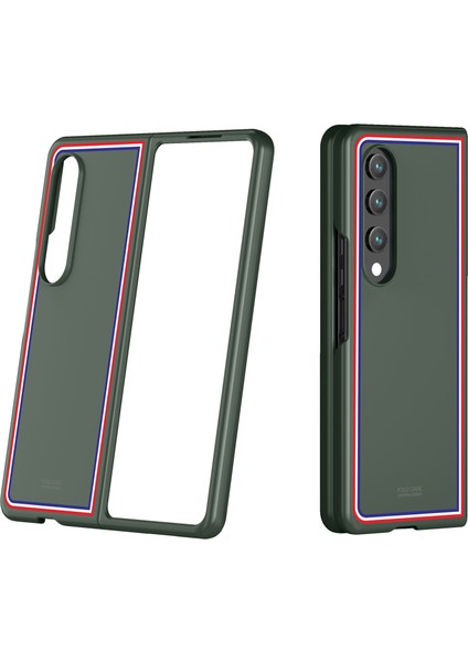 Samsung Galaxy Z Fold4 Için Telefon Kılıfı - Yeşil (Yurt Dışından)