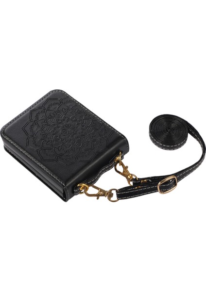 Samsung Galaxy Z Fold4 Için Mandala Desenli Telefon Kılıfı - Siyah (Yurt Dışından) fiyatları