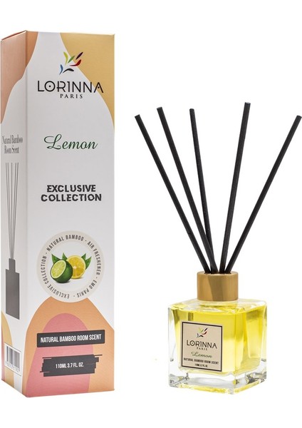 Lorinna Paris Limon Bamboo Çubuklu Oda Kokusu 110 ml