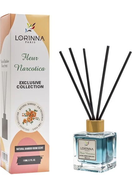 Lorinna Paris Narkotk Çiçeği Bamboo Çubuklu Oda Kokusu 110 ml