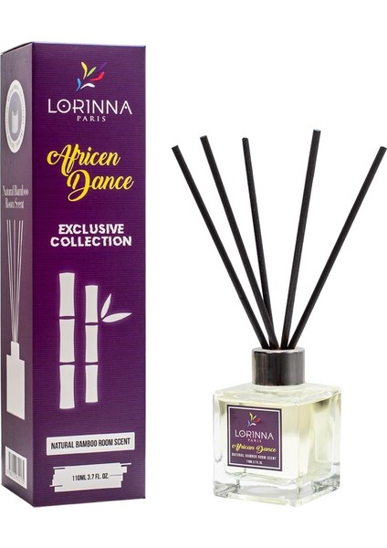 Lorinna Paris African Dance L. Bamboo Çubuklu Oda Kokusu 110 ml