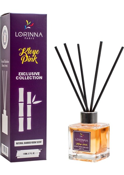 Kloye Pink L. Bamboo Çubuklu Oda Kokusu 110 ml