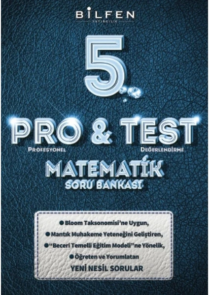 Bilfen Yayınları 5. Sınıf Pro&Test Matematik Soru Bankası