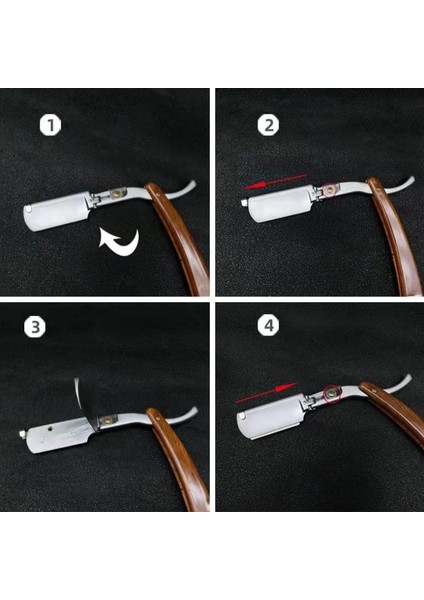 S6 Full Metal Manuel Tıraş Makinesi + U5 Mekanizmalı Ustura + 20'li Platinum Yaprak Jilet