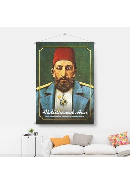 Abdülhamid Han Bayrağı 70X100