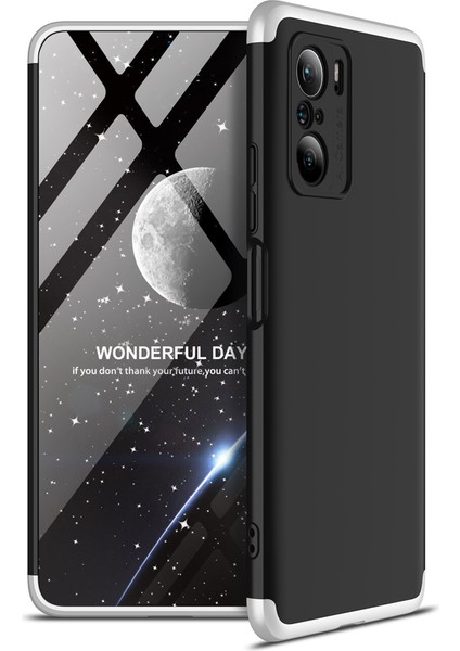 Xiaomi Redmi K40 Kılıf 3 Parça 360 Ays Kapak