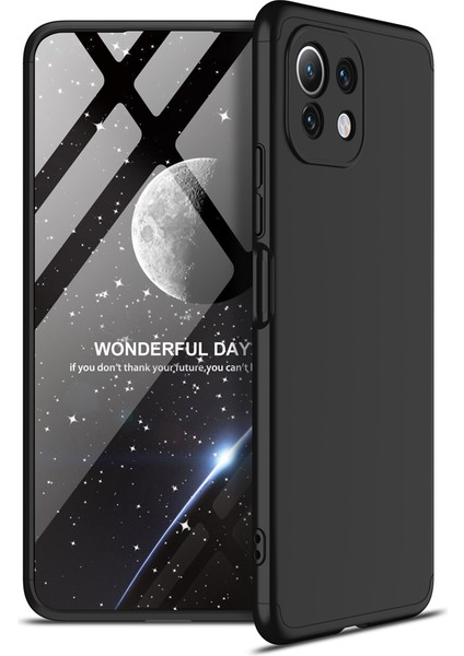 Xiaomi Mi 11 Lite Kılıf 3 Parça 360 Ays Kapak