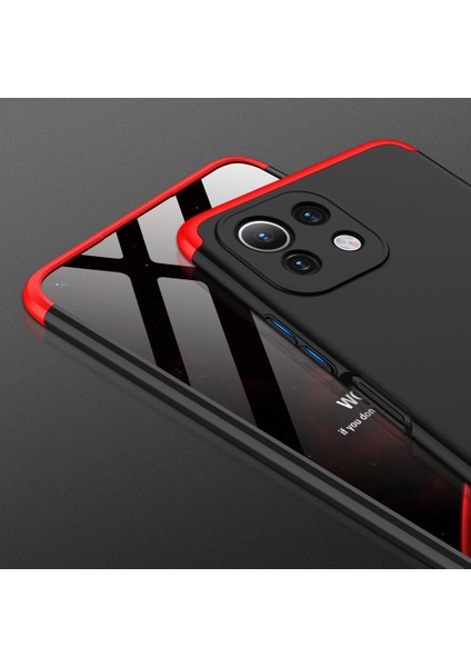 Xiaomi Mi 11 Lite Kılıf 3 Parça 360 Ays Kapak